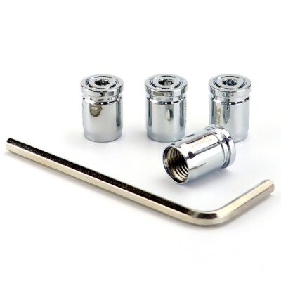 4pcs Universal SPORT Anti-theft Car Wheel Tire Valve Stem Caps Dustproof Air Cap