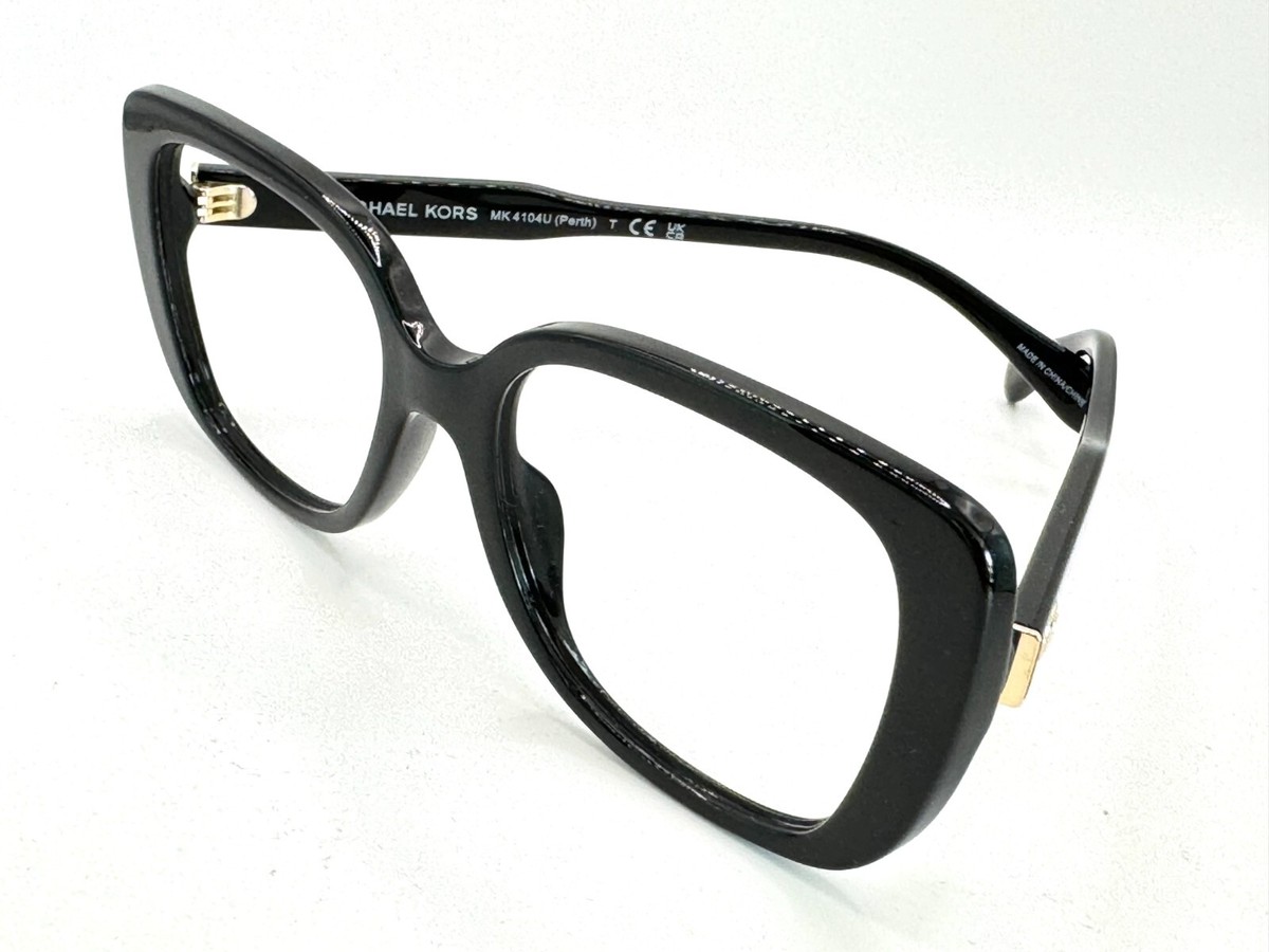 MICHAEL KORS MK4104U Pert RX BLACK EYEGLASSES SUNGLASSES RX FRAMES