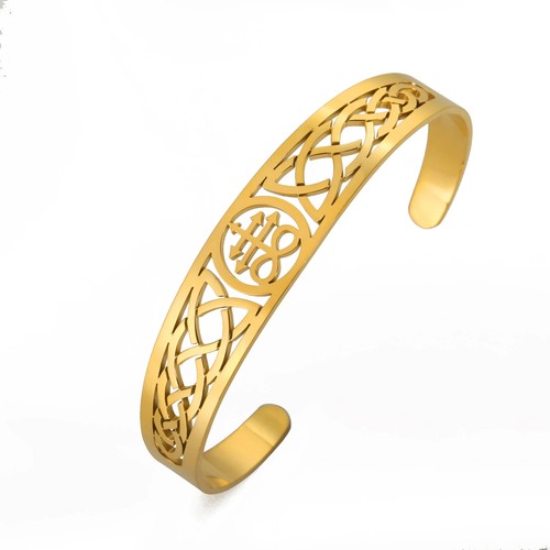 Pulsera Cruz Leviatán Puño Satán Sigilo de Lucifer Demonio Diablo Amuleto - Imagen 17 de 22