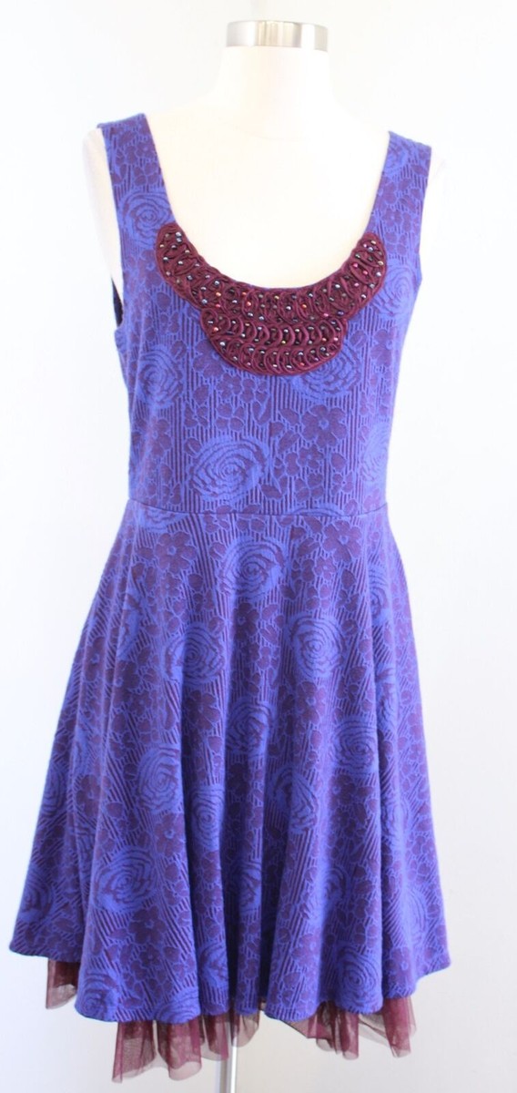 free people princess dress New Free People Ballerina Princess Dress Red Velvet Chiffon Lined Sz 4 S