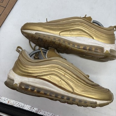 Nike Air Max 97 OG QS Metallic Gold 2017 Womens 10 Lace Up y2k