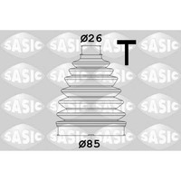 Sasic 1904021 Faltenbalgsatz, Antriebswelle