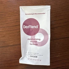 Dermend Moisturizing Bruise Formula Cream 4.5 Oz. Factory Sealed EXP. 5/31/2028
