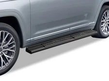 APS S-Series Running Boards-Black for 21-25 Grand Cherokee WL WB10SBG6B
