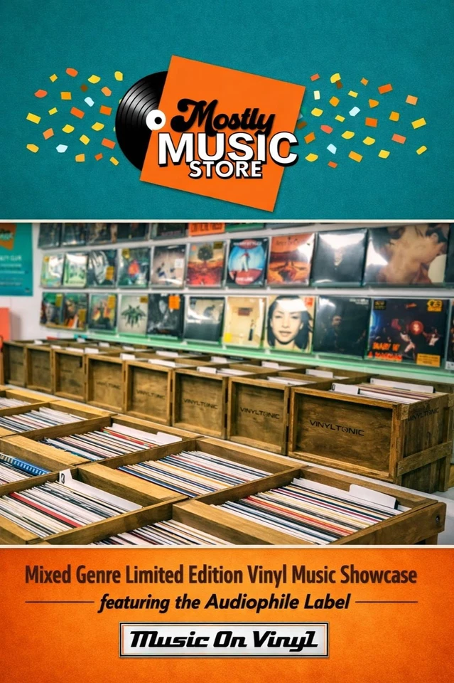 Music On Vinyl Limited Edition Mixed Genre Showcase – Live