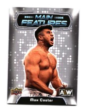 2022 Upper Deck AEW Main Features Silver Max Caster MF-7