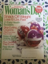 Woman's Day Magazine 2006 January 3 Issue  - Snack Off Weight Lose 10 lbs. Fast