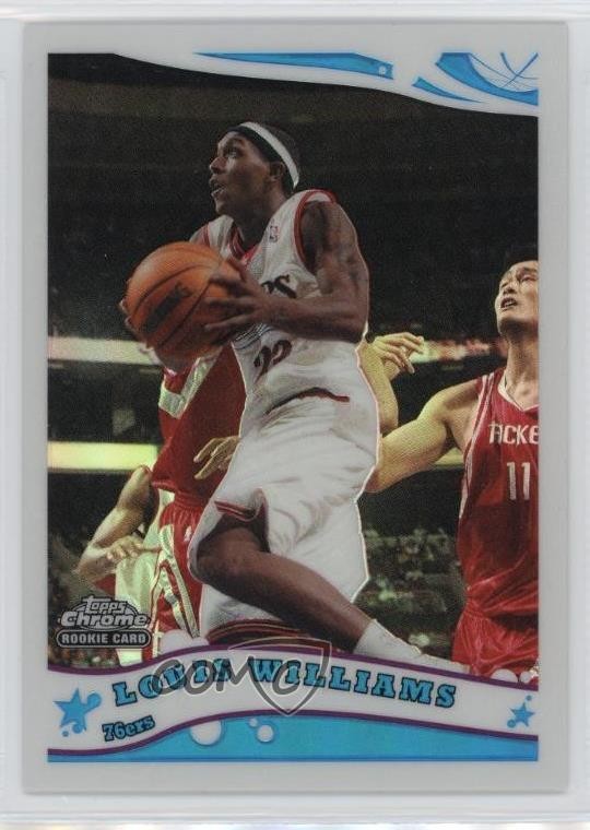 2005-06 Topps Chrome Refractor /999 Lou Williams Louis Williams #213 09ai