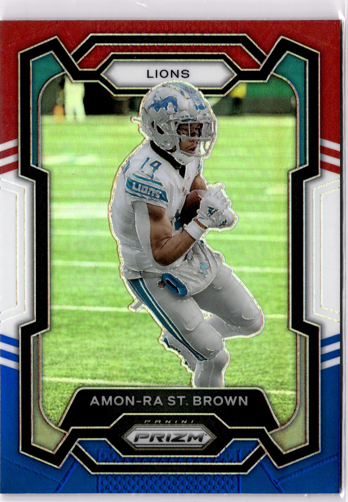 Amon Ra St. Brown Red White Blue #96
