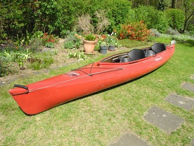 Kajak Old Town Loon 160T, mit 2 Paddeln, Steueranlage und Spritzdecke