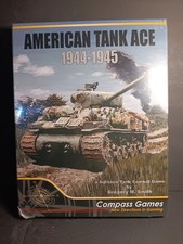 SHRINK American Tank Ace 1944-1945 WWII TACTICAL SOLITAIRE GAME Compass