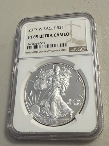 2017 W  EAGLE S$1 NGC PF 69 ULTRA CAMEO