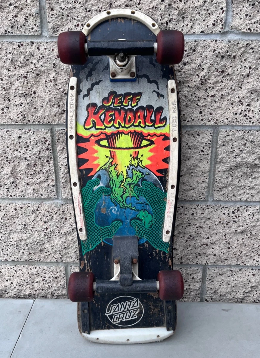 Vintage Jeff Kendall End of the World Santa Cruz OG Skateboard w