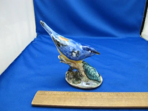 Nice STANGL Pottery Bird #3583 PARULA WARBLER-Signed MW
