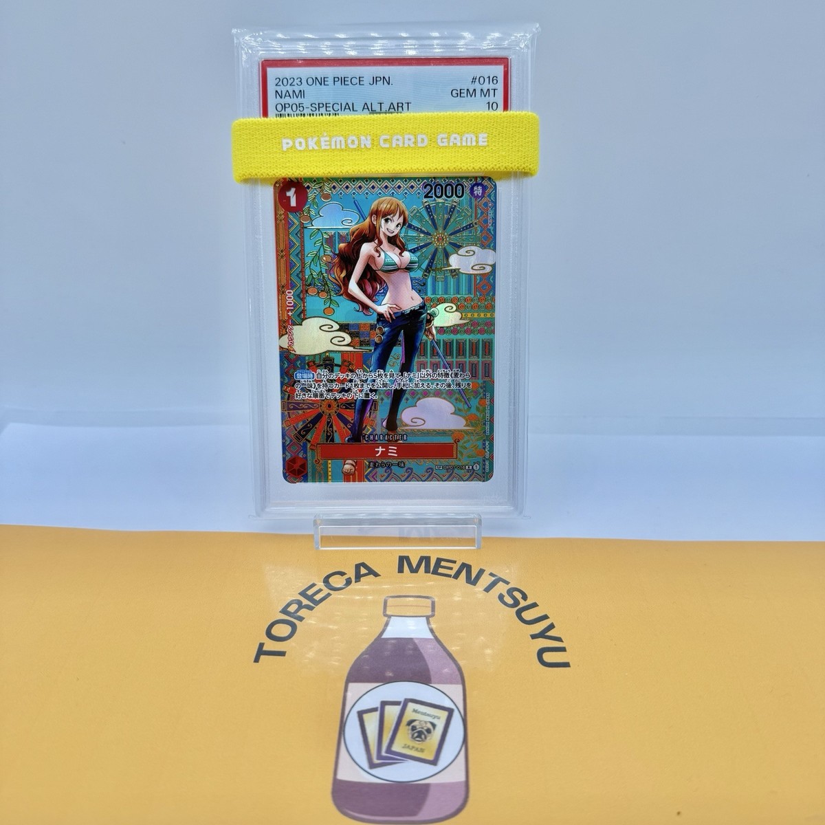 GEM Nami OP05 OP01-016 One Piece CCG Awakening Of The New Era PSA 