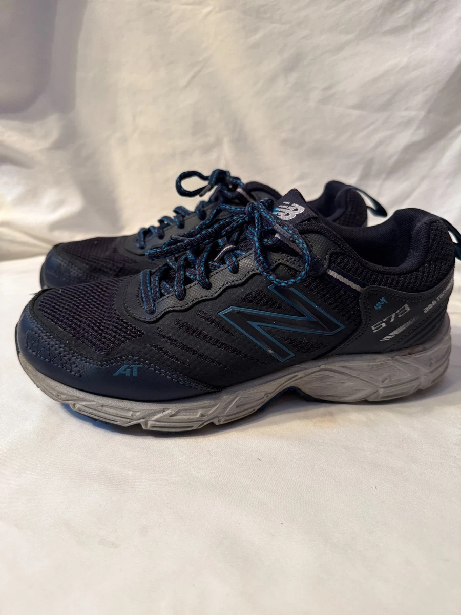 New Balance 573 All Terrain Mens Trail Running Shoes Navy Blue MT573NB3 New Balance All Terrain 573 | eBay main image 2