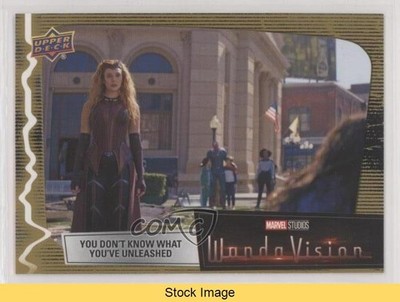 2022 Marvel Studios' WandaVision Gold Wanda Maximoff #87 READ 0l48