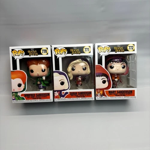Funko Pop! Disney Hocus Pocus Sanderson Sisters Set Vinyl Figures 770 771 772