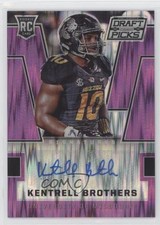2016 Prizm Collegiate Draft Picks Purple Flash 65/99 Kentrell Brothers Auto 3c7