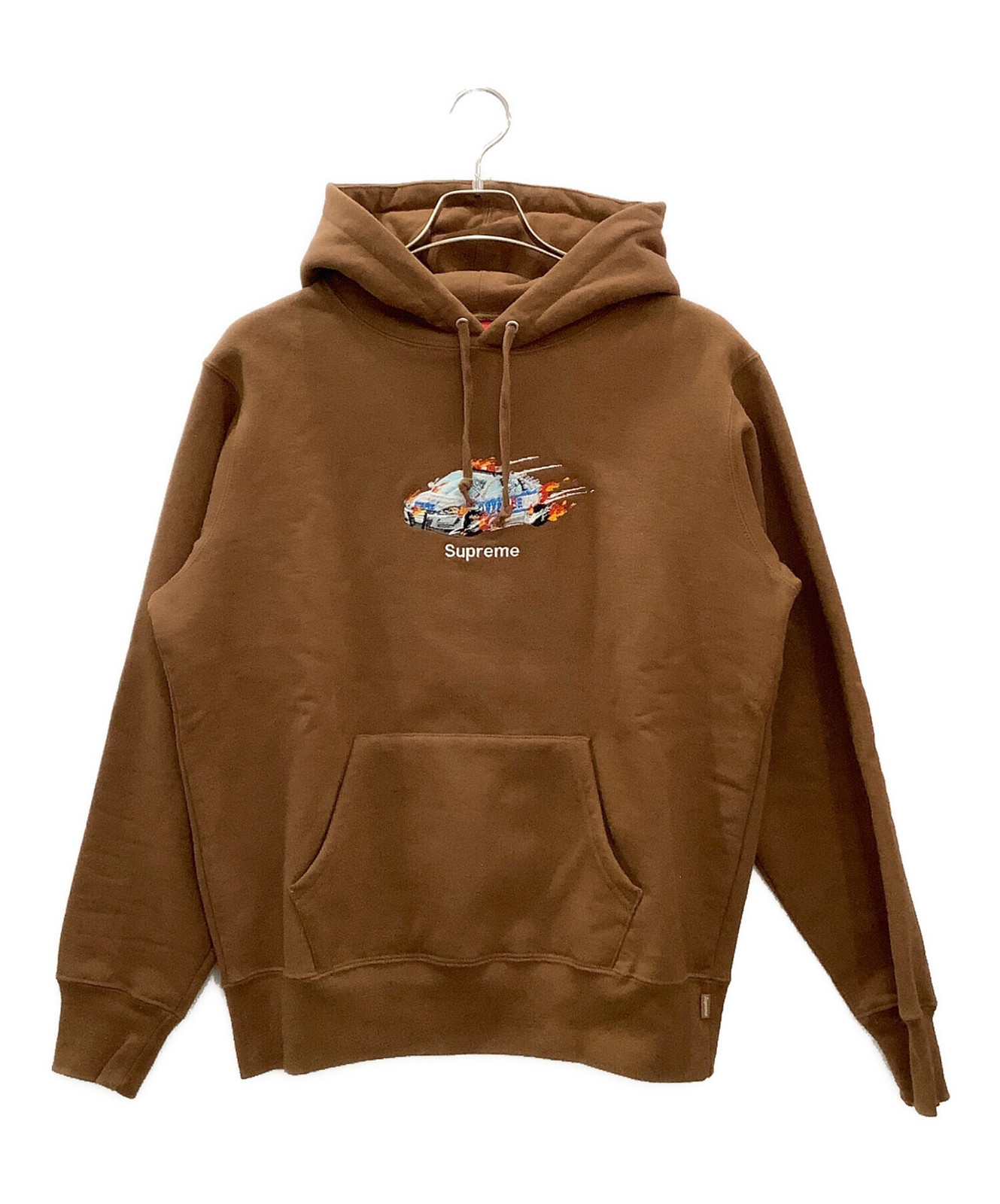 SUPREME Supreme Cop Car Hooded Sweatshirt Size: Small Brown Men | eBay 
