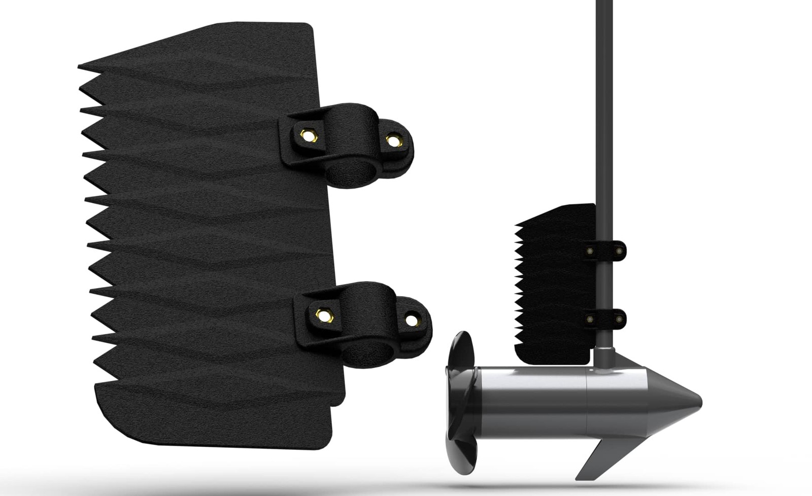 NyVoozy Rudder Clamp Kit for 24-55