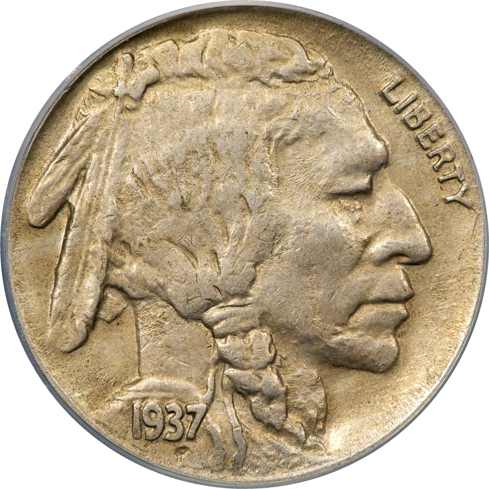 1937-D 3 Legs Buffalo Nickel 5c PCGS AU53 CAC - Image 4 of 4