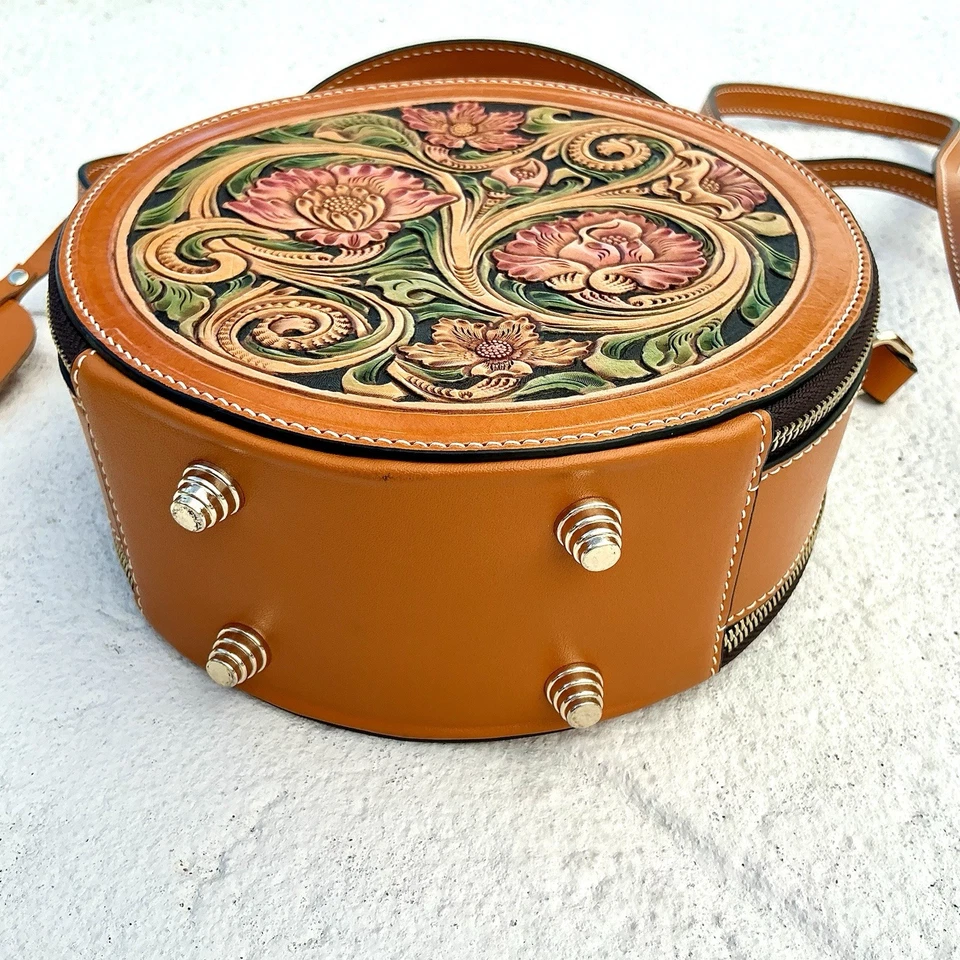 Bolso de Mano L`Artiste HB-Dakota Cuero Estilo Cantimplora - Como Nuevo Foto 4 de 4