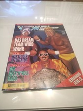 Wcw Magazin 11/94 Deutsch Hogan Sting Poster Wwe Wrestling