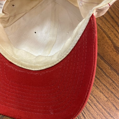 90’s Vintage UNLV Rebels Hat Cap Amapro Pinstripe Snapback - Ready For Resto! - Picture 10 of 17