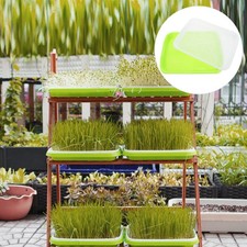 2 Sets Hydroponic Planting Tray Plastic Sprouting Tray for Vegetable