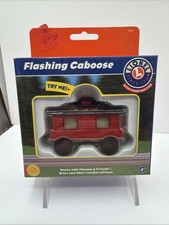 Lionel Wooden Railway Flashing Caboose NEW Thomas Brio Thomas Friends
