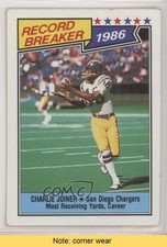 1987 Topps Record Breaker Charlie Joiner #4 HOF READ b5y