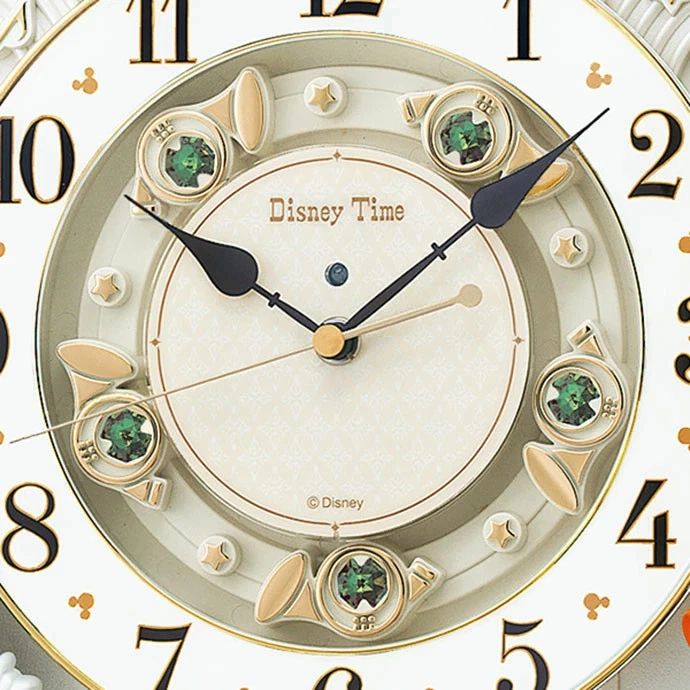 Seiko Clock Wall Mickey Mouse Radio FW580W 12 Songs Melody Japan Original - Image 3 of 4