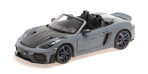 Minichamps 110063130 1:18 Porsche Spyder RS w/Weissach Package, Grey, 2024