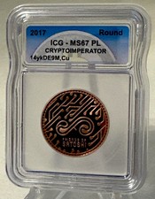 2017 CryptoImperator Friends of Satoshi Bit Coin Assembled Unfunded- Casascius