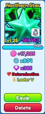 #ad SHINY Northern Star SECRET Bubble Gum Simulator Infinity BGSI cheapest $4.99