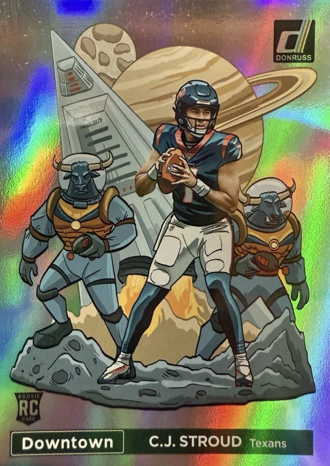 Houston Texans Repack - Min 10 Cards C.J. Stroud J.J. Watt Andre Johnson Hopkins - Image 2 of 4