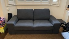 IKEA KIVIK 2-Seater Sofa – Dark Grey – Excellent Condition