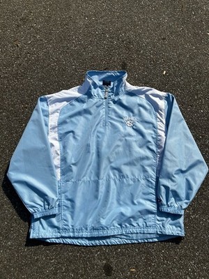 Vintage Pro Player UNC Tar Heels Quarter-Zip Windbreaker Jacket XL