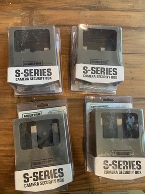 4 Moultrie S-Series Steel Powder-Coated Security Boxes  Hardware Green MCA-13188