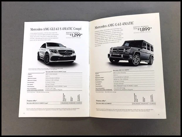 2015 Mercedes Benz AMG Sales Brochure Catalog C43 C63 E63 CLS ML63 S63 SL63 - Imagem 3 de 4