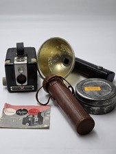 Vintage Brownie Hawkeye Camera - Flash Model - Kodak- Untested - comes with more