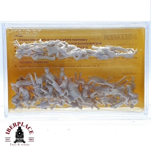 ♻️✨ Preiser Vollmer 2256 Figuras Sin Pintar Personas Escala H0 1:87 2/3 | Condition: Usado
