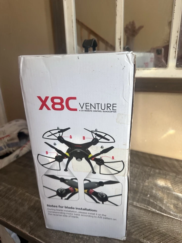 Syma X8C Venture 6-Axis Gyro RC Drone Quadcopter w/ Controller - Image 2 of 4