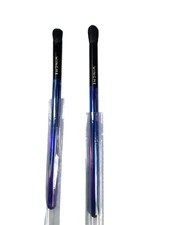Wingme Halo series Duo Eyeshadow Blush & Wispy Blending Brush Makeup Tools New
