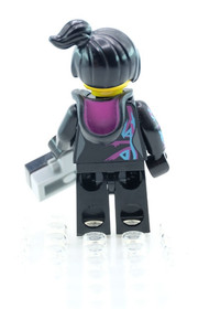Used LEGO&reg; Minifigure Lucy Wyldstyle Hood Down with DETECTING RELIC
