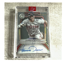 Topps 2025 Tribute Autographs Jarren Duran Auto Boston Red Sox #TA-DUR /199  