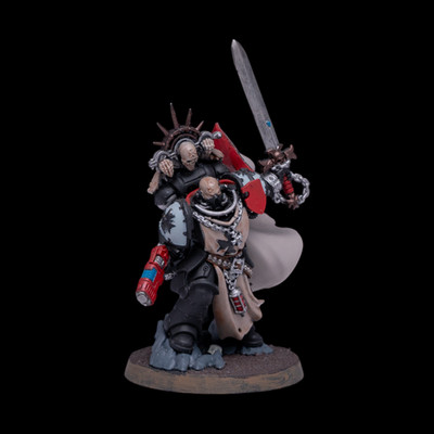 Well Painted Marshal Black templars Warhammer 40K