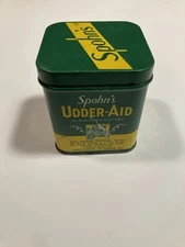 Vintage Spohn’s Udder-Aid Cream Made In Goshen Indiana
