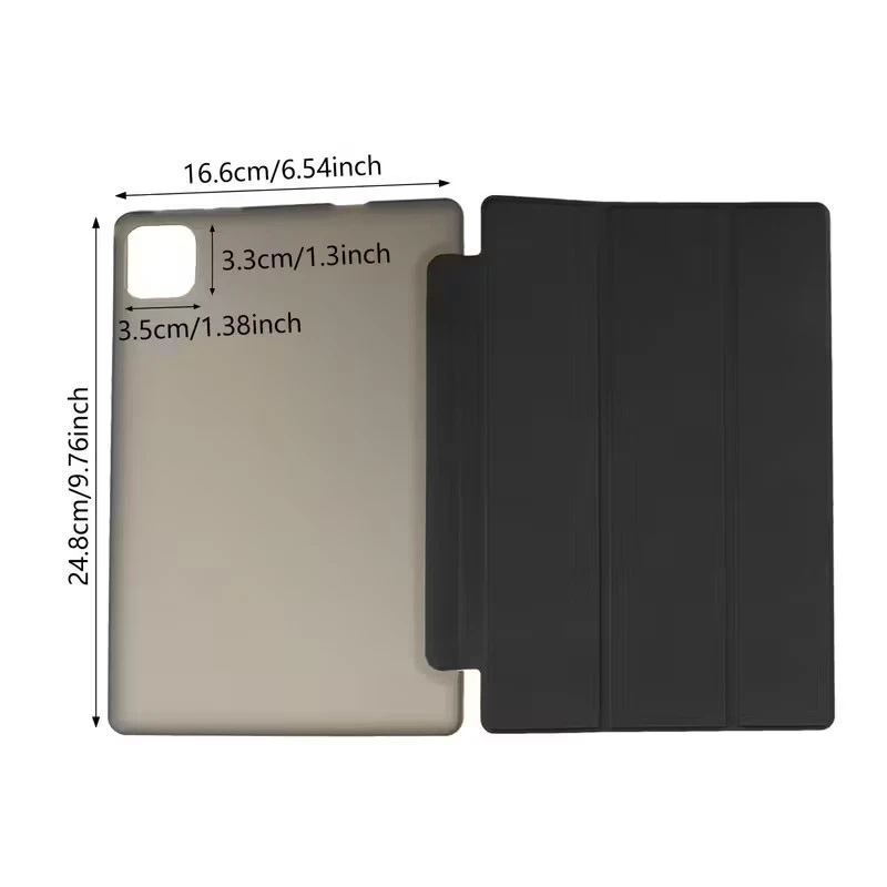 Funda Plegable Tablet 10.1 Pulgadas Impermeable Y Antigolpes Híbrida Estuche para AEEZO Foto 2 de 4